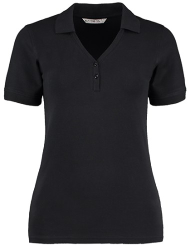 K-KK732-Regular Fit Comfortec® V Neck Polo